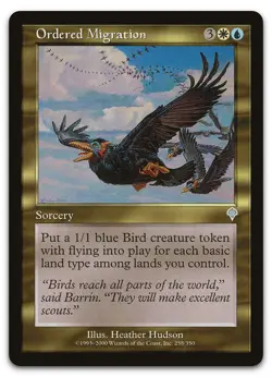 Ordered Migration #258 (NM) Invasion INV Magic MTG - Image 1