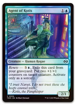Agent of Kotis #36 (Foil) (NM) Tarkir Dragonstorm TDM Magic MTG - Image 1