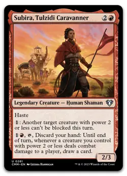 Subira, Tulzidi Caravanner #261 (NM) Commander Masters CMM Magic MTG - Image 1