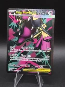 Mega Mawile ex 162/132 Me01: Mega Evolution Holo Ultra Rare NM Pokemon TCG - Image 1