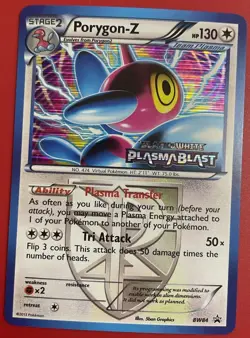 Pokemon Porygon-Z BW84 - Plasma Blast Holo Promo (Stamped) - Image 1