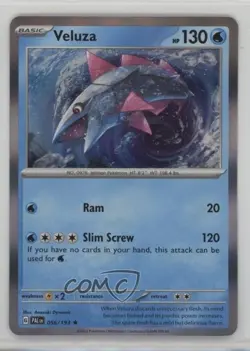 Veluza Pokemon Scarlet & Violet Paldea Evolved SV02 #056 - Image 1