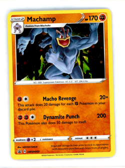 Machamp SWSH053 (NM) - Sword & Shield Black Star Promo 2020 - Holo Pokemon TCG - Image 1