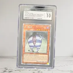 CGC 10 - Il Blud RA03 Platinum Secret Rare 1st Ed. Yugioh! - Image 1