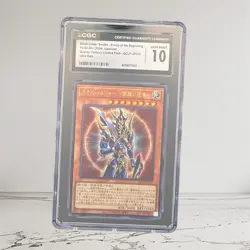CGC 10 - Black Luster Soldier Envoy Of The Beginning QCLP Ultra Rare Yugioh! - Image 1