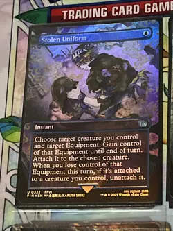 Final Fantasy Magic The Gathering Borderless Foil Uncommon Lot 18x Cards N/M - Image 2