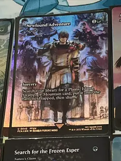 Final Fantasy Magic The Gathering Borderless Foil Uncommon Lot 18x Cards N/M - Image 4