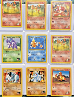 1999 POKEMON GYM CHALLENGE & HEROES 33 CARD LOT MP-NM VINTAGE TCG WOTC RARE SET - Image 1