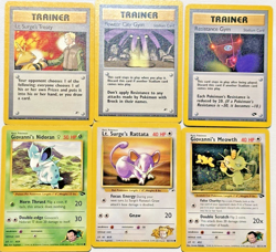 1999 POKEMON GYM CHALLENGE & HEROES 33 CARD LOT MP-NM VINTAGE TCG WOTC RARE SET - Image 4