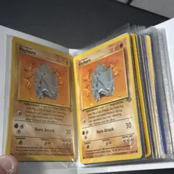 Pokemon vintage 1st Edition Card Lot Mini Binder Collection - Image 3