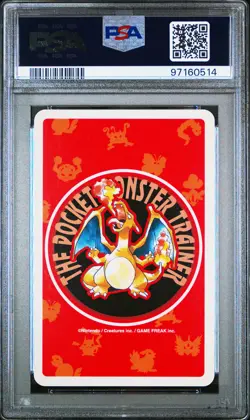 1996 POKEMON RED VERSION PLAYING CARDS ACE OF HEARTS #007 SQUIRTLE PSA 10 - Image 2