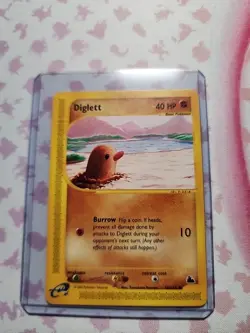 Pokemon 2003 Skyridge E-Card Series Diglett Common Card 50/144 - Image 1