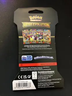 Pokemon Mega Evolution Booster Pack - 10 Cards / Pack - Random Art - SEALED - Image 2
