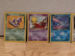 Pokemon TCG Team Rocket Bundle X5 Cards Dark Golduck, Eevee, Abra, Ekans Pokemon - Image 3