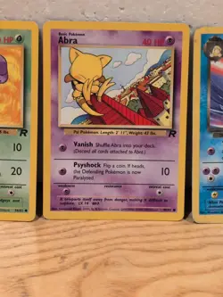 Pokemon TCG Team Rocket Bundle X5 Cards Dark Golduck, Eevee, Abra, Ekans Pokemon - Image 5