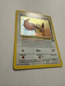 Eevee - 11 - Pokemon Wizards Black Star Holo Promo Card - Image 4