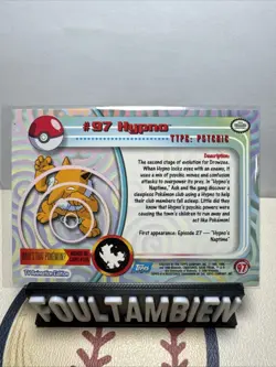 Topps Pokemon Tv Animation Hypno Foil Card - Image 2