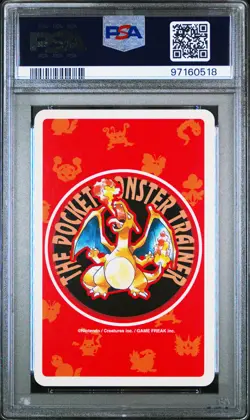 1996 POKEMON RED VERSION PLAYING CARDS 9 OF DIAMONDS #135 JOLTEON PSA 10 - Image 2