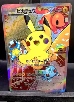 Pikachu 279/XY-P Anniversary Festa Promo Pokemon CUSTOM CARD WITH TEXTURE - Image 2