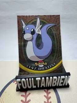 2000 Topps Tv Animation Pokemon Foil Card Dratini #147 - Image 1