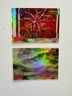 Topps Pokemon Mewtwo Strikes Back Foil Cards Awakenings 2 Future Looks Bright 41 - Image 1