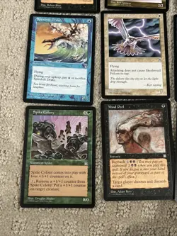 Magic The Gathering Stronghold Lot Of 12 Cards Played Condition - Image 4