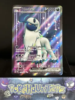 Pokemon Card Absol EX 214/197 Full Art Ultra Rare Obsidian Flames NM - Image 1