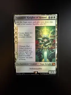 MTG Final Fantasy English Summon: Knights of Round 0036 Foil - Image 1
