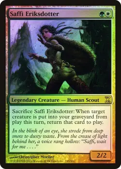 Time Spiral MTG Foil Saffi Eriksdotter Magic - Image 1