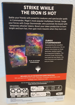 MTG Tarkir: Dragonstorm Commander Deck ~ Mardu Surge ~ Sealed! - Image 2
