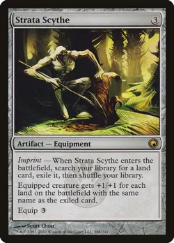 Strata Scythe [Scars of Mirrodin] Magic MTG - Image 1