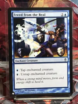 Freed from the Real (Non-foil) The List Reprints 38/165 Common MTG - Image 1