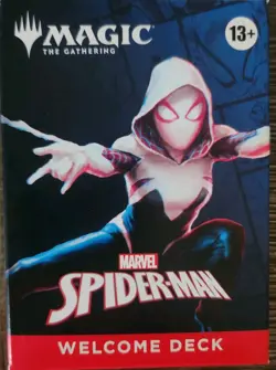 NYCC 2025 Magic The Gathering Spider-Man Sealed Red Welcome Deck - Image 1