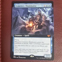Cemetery Illuminator (Extended Art) Innistrad: Crimson Vow Foil - Image 1