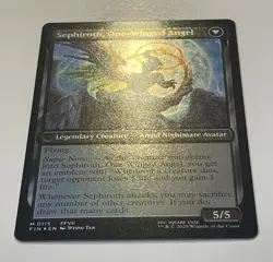 Magic: The Gathering Creature Sephiroth, Fabled Soldier Mythic Foil - Image 4