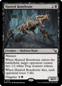 Hunted Bonebrute [Murders at Karlov Manor] Magic MTG - Image 1
