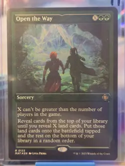 Open the Way (Foil Etched) March of the Machine: The Aftermath Foil - Image 1