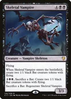 Skeletal Vampire [Commander 2017] Magic MTG - Image 1