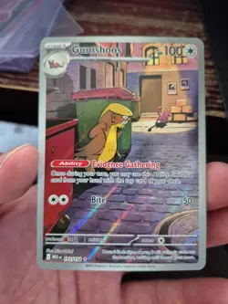 Pokemon TCG - Gumshoos 153/132 - Illustration Rare - Mega Evolution Mint - Image 2