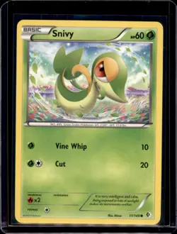 Snivy Boundaries Crossed Pokemon 11/149 Common NM+ - Image 1