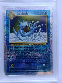 Pokemon 1x Psyduck Golduck - Legendary Collection Reverse Holo - #88 #43 - PSA 7 - Image 3