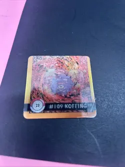 Koffing #109 and Weezing #110 Pokemon 1998 Artbox Action FLIPZ Lenticular - Image 1
