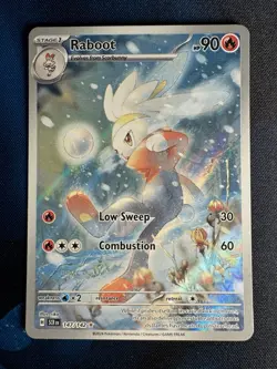 Pokemon TCG Raboot Stellar Crown Illustration Rare 147/142 Fresh Pull NM/M - Image 1