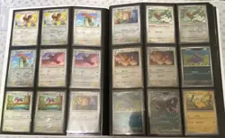 Pokemon 151 Master Base Set Full 1-165 W/ All Reverse Holos 8 Promos Holo Energy - Image 4