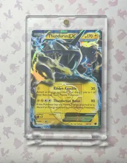 Thundurus EX (Team Plasma) 38/116 Pokemon TCG Plasma Freeze Holo LP+ - Image 1