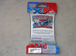 POKEMON XY BASE SLEEVED BOOSTER PACK XERNEAS BLISTER PACKS 2014 BOOSTERS - Image 2