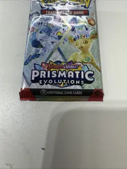 Pokemon Prismatic Evolutions Booster Pack -HEAVY 24.4g- Possible Demi/God Pack! - Image 5