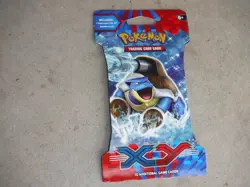 POKEMON XY BASE SLEEVED BOOSTER PACK BLASTOISE BLISTER PACKS 2014 BOOSTERS - Image 1