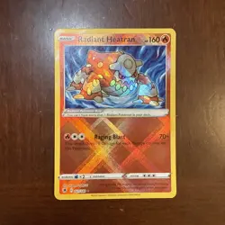 Radiant Heatran 027/189 Pokemon Astral Radiance Ultra Rare Holo NM - Image 1