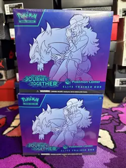 POKEMON CENTER S&V JOURNEY TOGETHER SEALED ELITE TRAINER ETB (2 BOXES) - Image 4